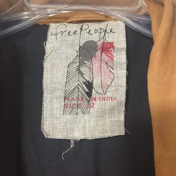 Free People Embellished Leather Jacket 12 - Picture 4 of 15